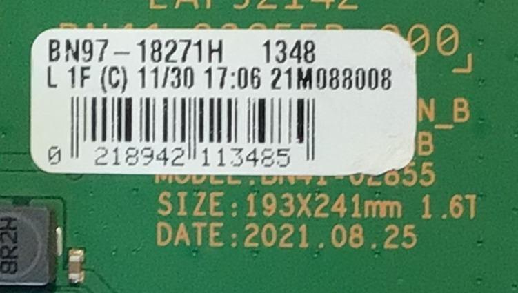 MAIN PARA SMART T SAMSUNG QLED 4K RESOLUCION ( 3840x2160 ) NUMERO DE PARTE BN94-17214B / BN4102855B / BN9417214B / 011008462075 / BN94-18271H / 17214B / PANEL CY--TA075FMEV1H / DISPLAY HV750QUB-S7A / MODELO QN75QN85AAFXZA BA02 - Imagen 3